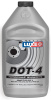 Жидкость тормозная DOT-4 LUXE-OIL  (910гр.)