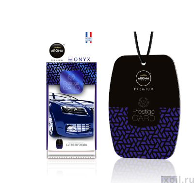 Дезодорант Aroma Car "Prestige Card" Onyx