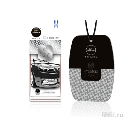 Дезодорант Aroma Car "Prestige Card" Chrome