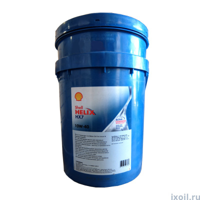 Масло Shell Helix HX7 10W40 (20л) п/с 