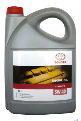 Масло Toyota SAE 5W40 SM/CF 08880-80835 5л