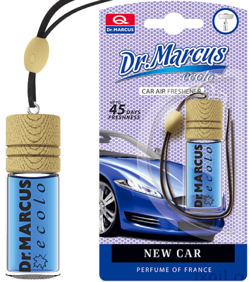Дезодорант Dr. Marcus "Ecolo"  New Car (на шнурке)