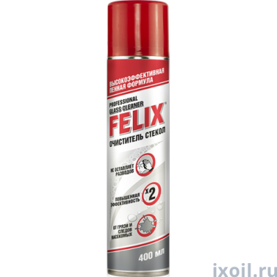 Очиститель стекол FELIX 0.4л, аэрозоль