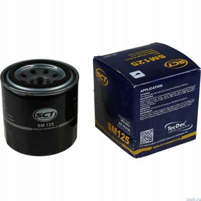 Фильтр масляный SCT SM 125