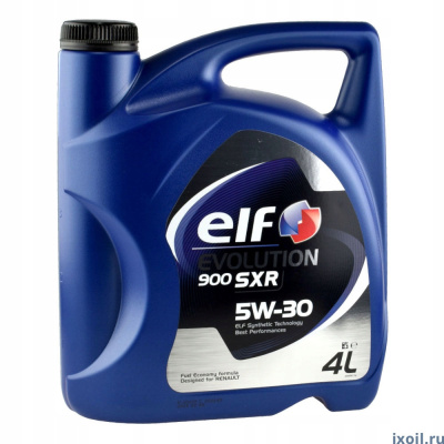 Масло ELF EVOLUTION 900 SXR  5W30 4л.