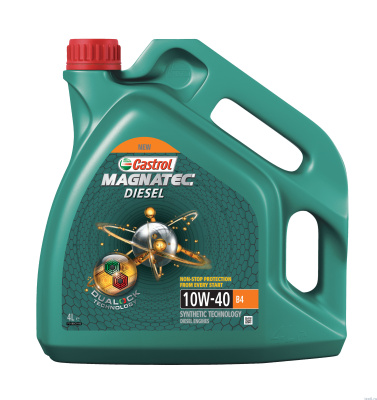 Масло Castrol Magnatec Diesel 10W40 В4,   4л