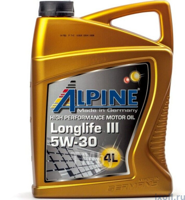 Масло Alpine Longlife ||| 5W30 4л.