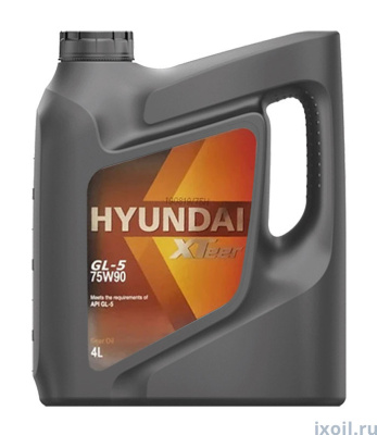 Масло Hyundai XTeer Gear Oil 75W90 GL-5  масло трансмиссионное 4л