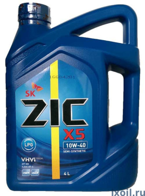 Масло мотор. R ZIC X5 10W-40 4lt (4)