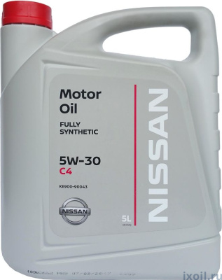 Масло NISSAN SAE 5W30 DPF SМ/CF KE 900-90043 5л