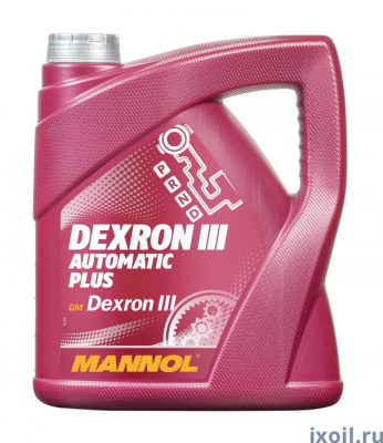 Трансм. масло MANNOL ATF Dextron III (4л.) MN8206-4