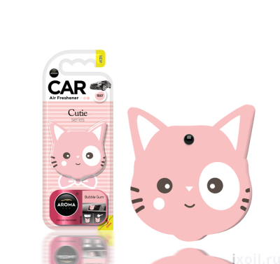 Дезодорант Aroma Car "Cutie Cat" Bubble Gum