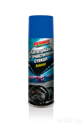 Очиститель стекол Антитуман 300мл(аэрозоль) RW6126 