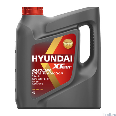 Масло Hyundai XTeer Gasoline Ultra Protection SN/SP 5W30 4л синт.