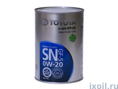 Масло Toyota SAE 0W20 1л метлл. банка
