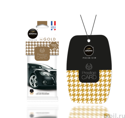 Дезодорант Aroma Car "Prestige Card" Gold