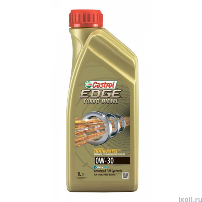 Масло Castrol EDGE SAE 0W30 TURBO DIESEL Titanium 1л