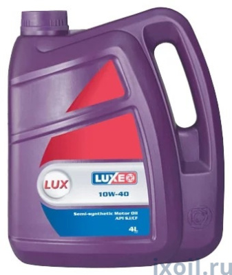 Масло LUXE LUX 10W40 SJ/CF 4л. п/синт