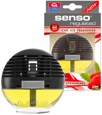 Дезодорант Dr. Marcus "Senso Regulated"  Stravwberry (на дефлектор)