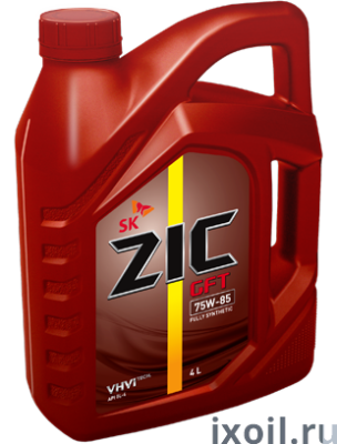 Масло транс. R ZIC GFT 75W-85 GL-4  4lt (4)