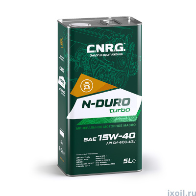 Масло моторное CNRG N-Duro Turbo 15w40 CH-4/CG-4/SJ 5л.(минеральное) 