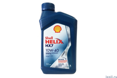 Масло Shell Helix HX7 10W40 (1л) п/с 