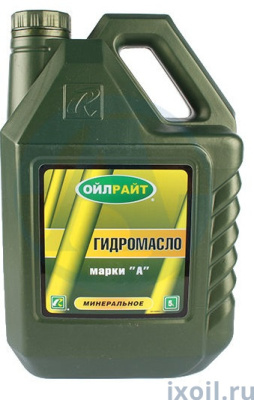 Масло OIL RIGHT Гидромасло марки А 5л.
