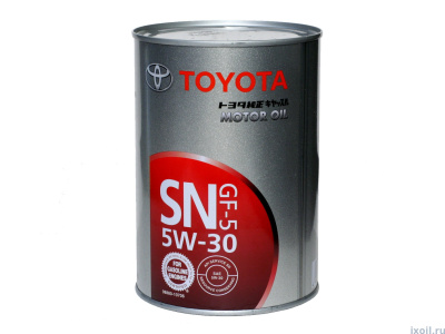 Масло Toyota SAE 5W30 1л. металл банка