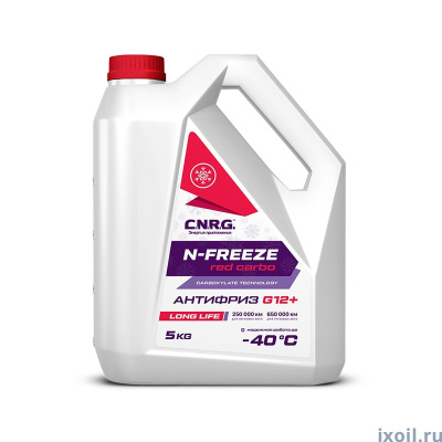 Антифриз C.N.R.G. Antifreeze Red Carbo (-40С) G12+ (красный)  5 кг 