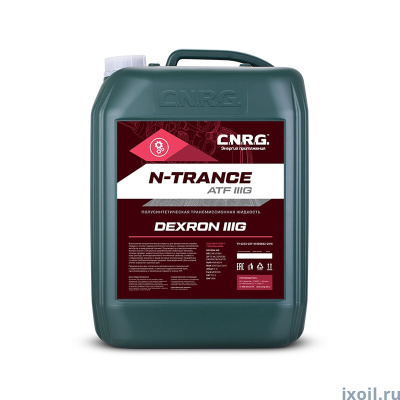 Масло трансмиссионное CNRG N-Trance AТF IIIG (20л) (полусинтетика)