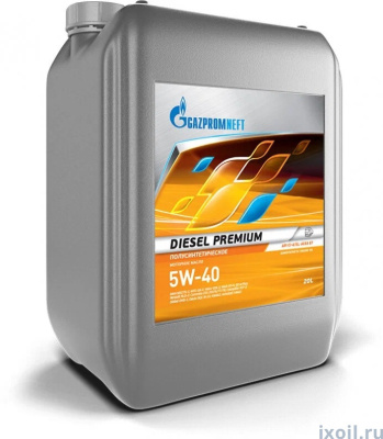 Масло GazpromneftDiselPremium 5W40 20л