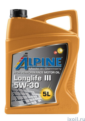 Масло Alpine Longlife ||| 5W30 5л.