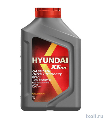 Масло Hyundai XTeer Gasoline Ultra Efficiency SP 0W20 1л синт.