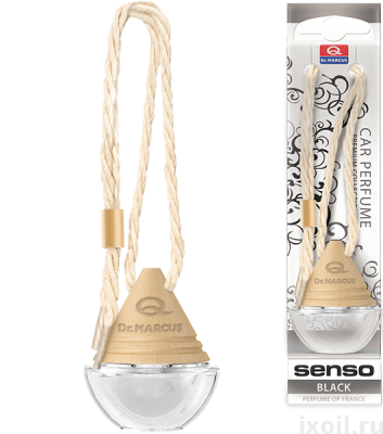 Дезодорант Dr. Marcus "Senso Wood"  Black (на шнурке)