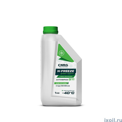 Антифриз C.N.R.G. Antifreeze Green Hybro (-40С) G11 (зеленый)  1 кг 