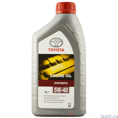 Масло Toyota SAE 5W40 SM/SN A3/B3/B4 08880-80376 1л 