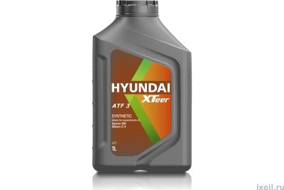 Масло Hyundai XTeer ATF 3  масло трансмиссионное 1л