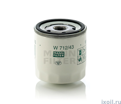 Фильтр маслянный MANN W 712/43