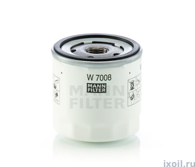 Фильтр маслянный MANN W 7008 (W712/81)