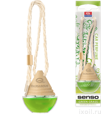 Дезодорант Dr. Marcus "Senso Wood"  Green Grass (на шнурке)