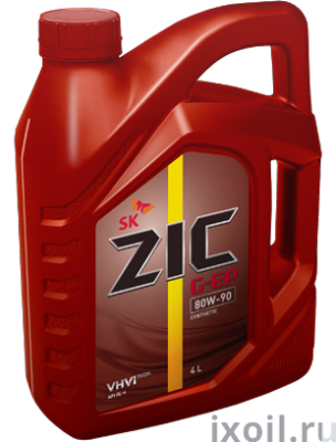 Масло транс. R ZIC G-EP 80W-90 4lt (4)