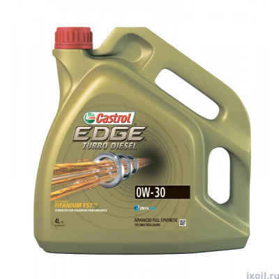 Масло Castrol EDGE SAE 0W30 TURBO DIESEL Titanium 4л