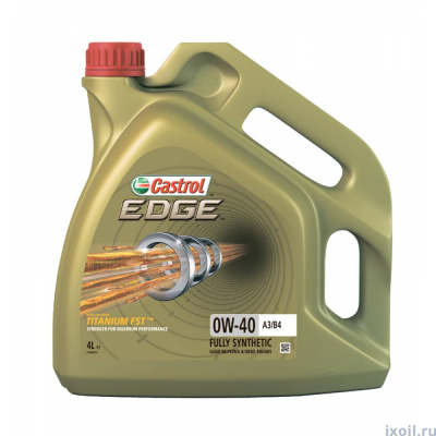 Масло Castrol EDGE SAE 0W40 A3/B4 Titanium 4л